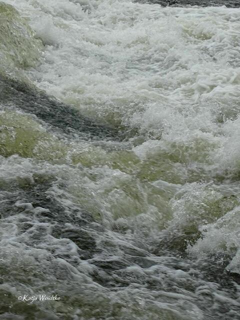 Wo das wilde Wasser rauscht - Wasserfall in Neustadt am Rübenberge (Foto: Katja Woidtke) | Foto: Katja Woidtke