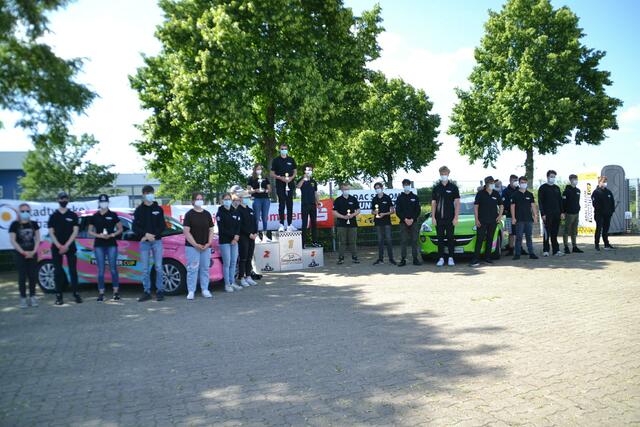 Siegerehrung Klasse A, Lauf 1 vom SMC