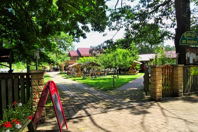 Waldcafe mit Reiterhof im Eckertal