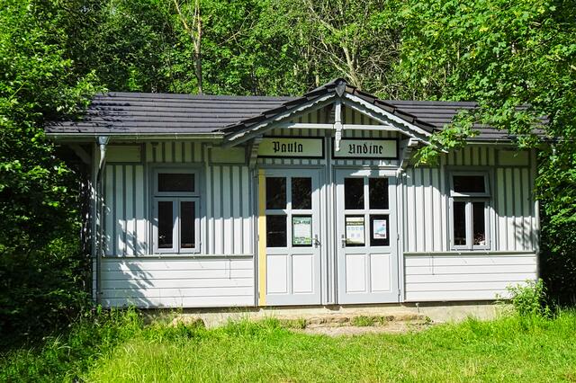 durch den Verein "Jungborn Harz e. V." neu errichtete Holzhütten auf dem Jungborn Gelände