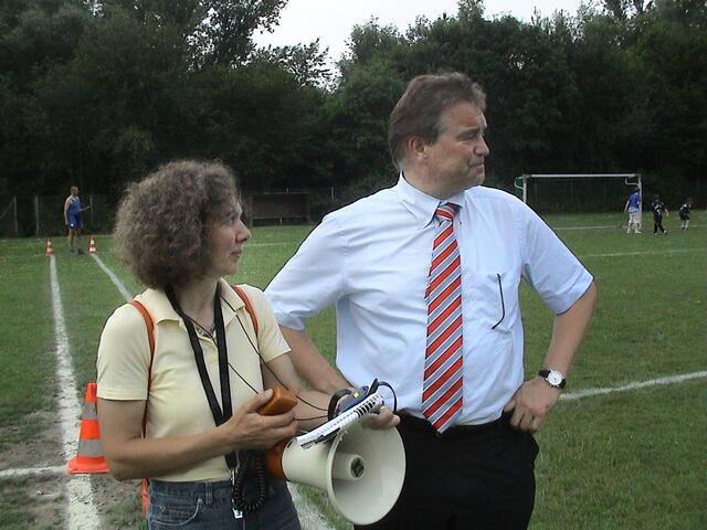 SPD-Fussballturnier Anfang Juli 2006 mit Hauke Jagau und Christine Ranke-Heck