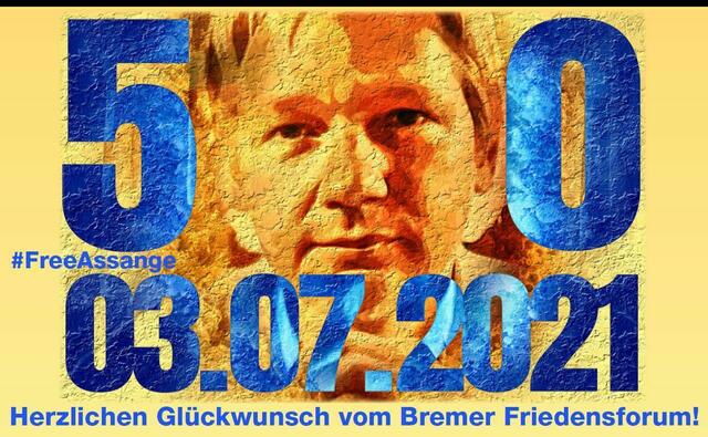 Herzlichen Glückwunsch vom Bremer Friedensforum