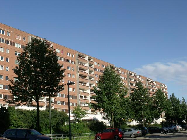 Plattenbauten in Hohen-Schönhausen