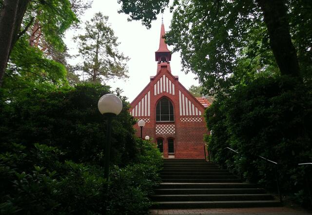 Kapelle auf dem Gelände der Reha Klinik