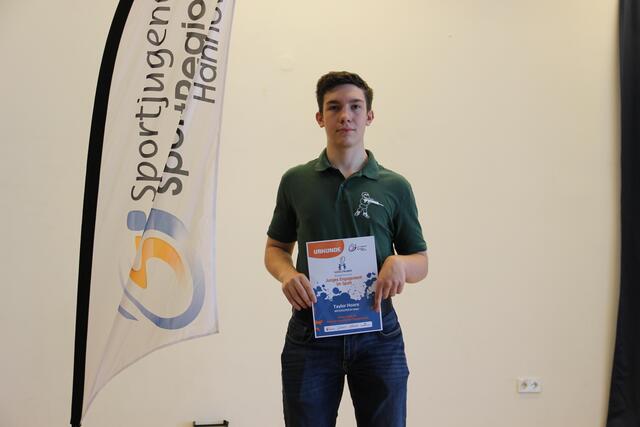 Platz 1 (AK 14-17): Taylor Hoare (SV Ilten)