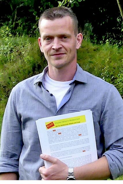 Walkenrieds Bürgermeisterkandidat Lars Deiters von der Wählergruppe B.I.S.S. | Foto: B.I.S.S.