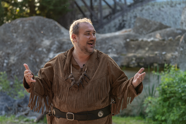 Süddeutsche Karl-May-Festspiele 2021 - "Die Rückkehr zum Silbersee" - Textbuchautor und süddeutscher Old Shatterhand Wolfgang "Woife" Berger