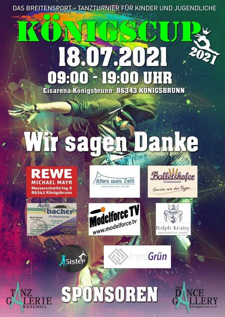 Danke an alle Sponsoren!