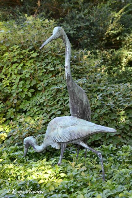 Partie durch den Stadtpark Hannover - die "Fischreiher" von Ruth Meisner standen ursprünglich im Original an der Maschseequelle  (Foto: Katja Woidtke) | Foto: Katja Woidtke