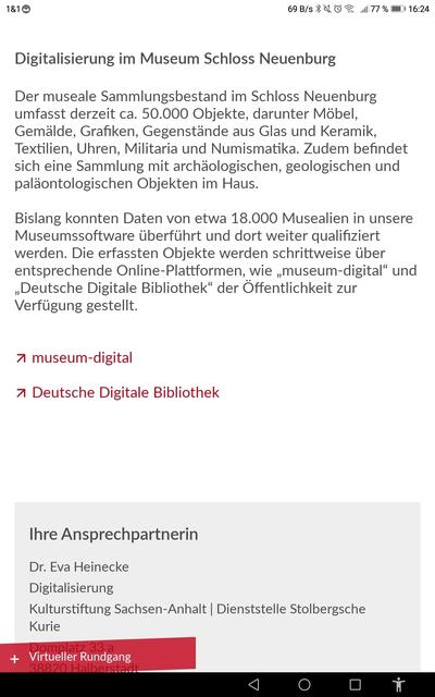 Geschichte Schloß Neuenburg