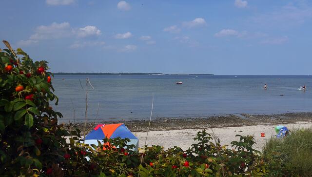 Ausblick bis zur anderen Seite der Bucht. Foto: Helmut Kuzina