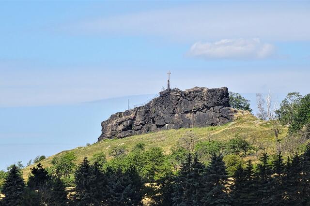 Großer Gegenstein vom RW1 aufgenommen