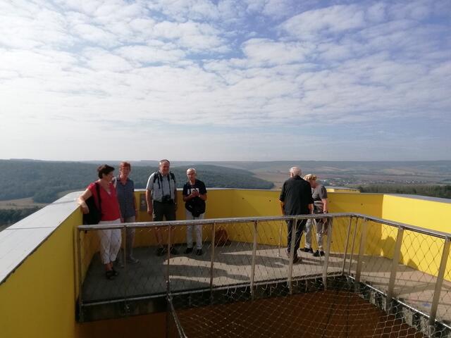 Die ganz Mutigen die den Aufstieg auf den Turm gewagt haben - Bilder vom Ausflug der Mitglieder des Fotoclubs von WhatsApp und anderen Myheimat Usern !