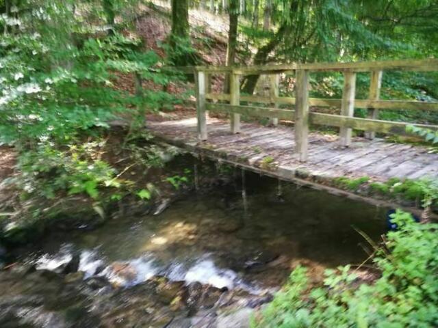 Auch am kleinen Olper Bach wurde gedreht.