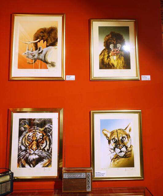 Eine kleine Auswahl von Ronnie Woods Arbeiten