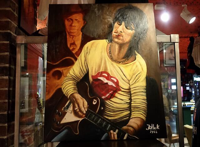 Portrait von Ronnie Wood