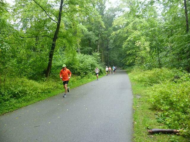 Für so eine Ansammlung von Läufern für ein Foto braucht man viel Geduld.