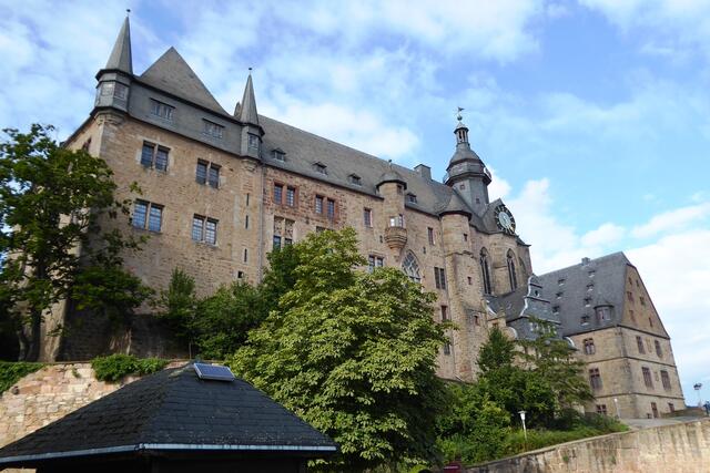 Das Landgrafenschloss in Marburg.