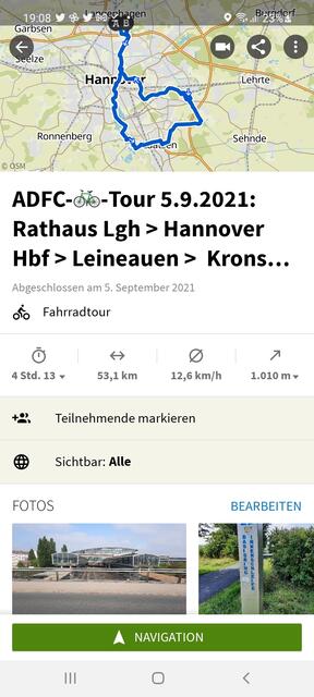 53 km: Die Gesamt-Tour, als Mitschrieb mit Bildern hier: https://www.komoot.de/tour/478536472