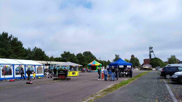 Die Kalibahner haben ihr Vereinsgelände auf dem Areal der K + S.