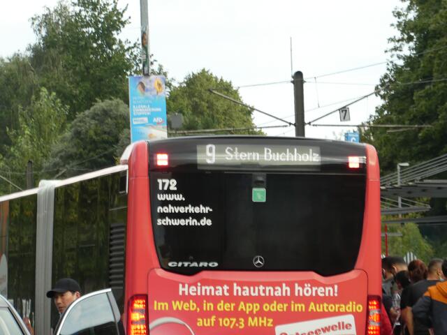 Buslinie 9 nach Stern Buchholz