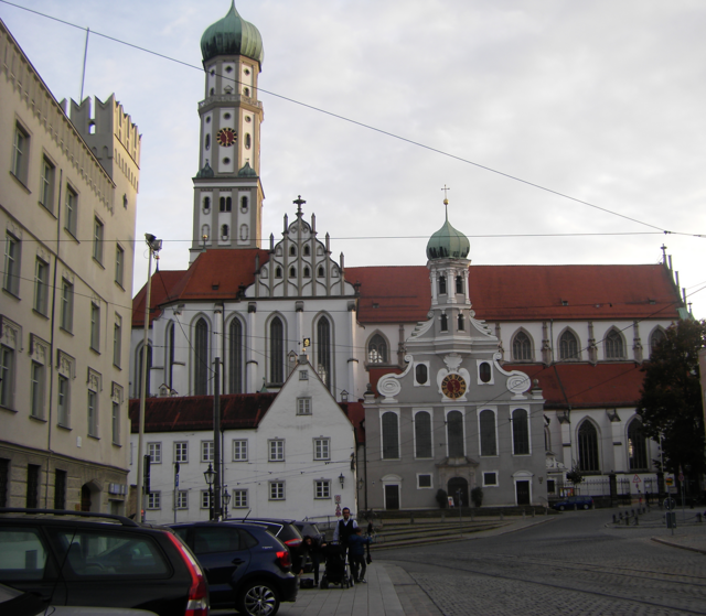 St. Ulrich, davor St. Afra.