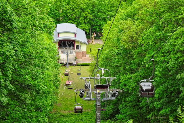 Talstation des Sesselliftes