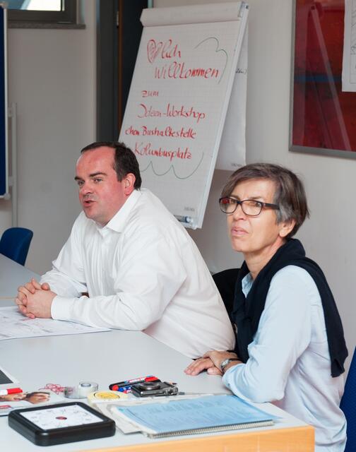Die BI wurde in das Programm "Bürger gestalten ihre Stadt"aufgenommen und organisierte einen Work-Shop