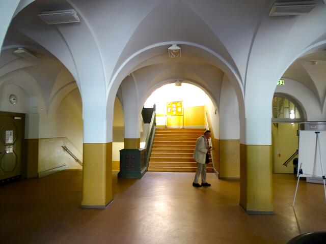 Eingangsbereich der Goetheschule, früher Marienschule,