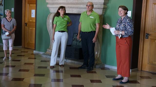 Stellvertretende Landrätin Claudia Marb beim Grußwort | Foto: LRA Donauwörth