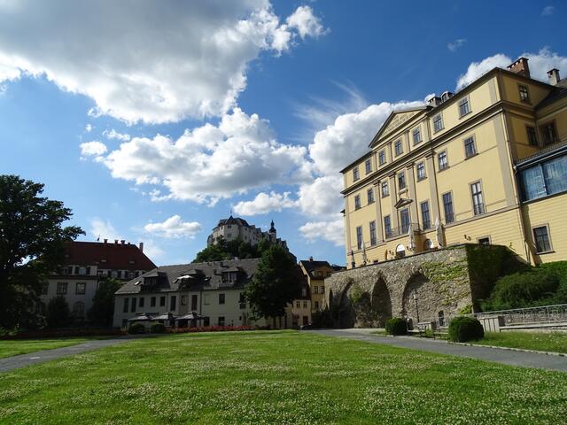 Unteres Schloss nahe der Elster