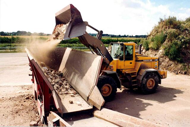 Recycling - Anlage der K+S im Jahr 2017.