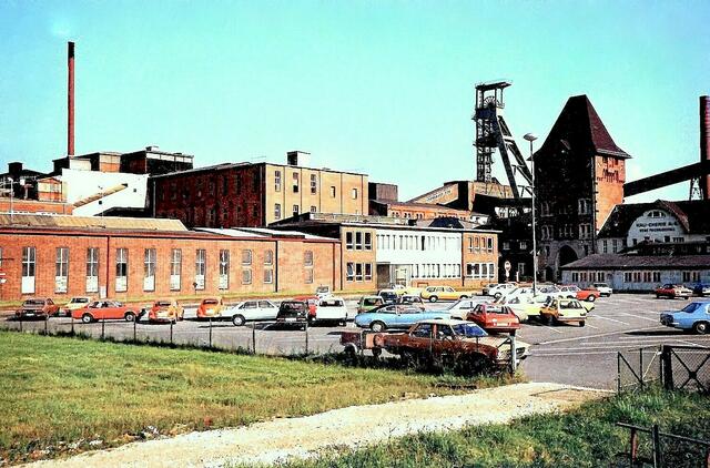 Kaliwerk Friedrichshall in Sehnde im Jahr 1980.