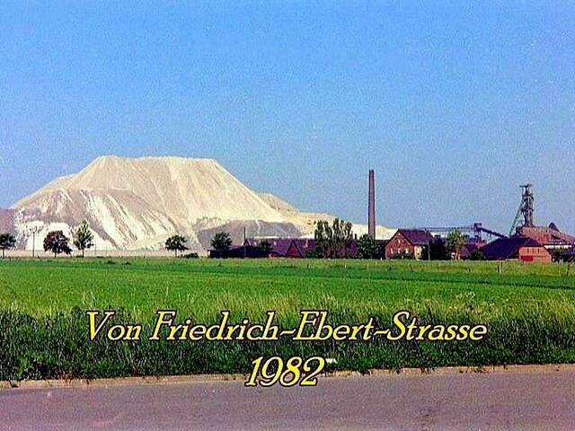 Kaliwerk Friedrichshall in Sehnde im Jahr 1982 nach der Stilllegung.