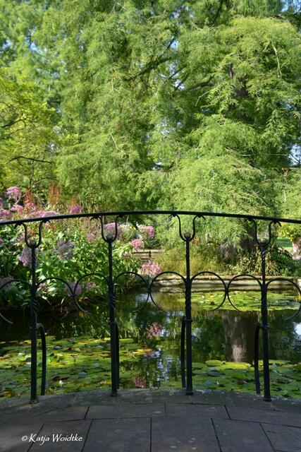 Spätsommer im Stadtpark Hannover - Brücke an den Wasserbecken (Foto: Katja Woidtke) | Foto: Katja Woidtke