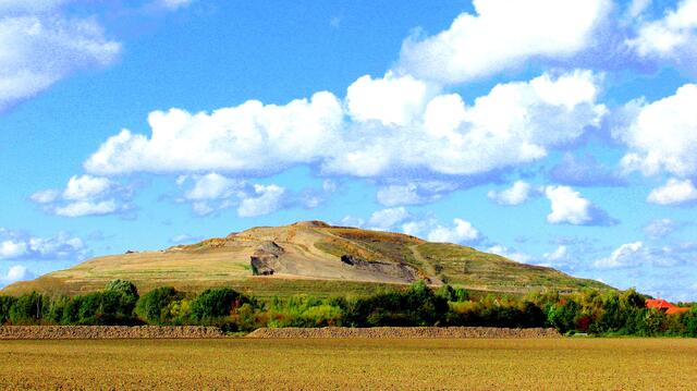 Südostseite des Kaliberges im Jahr 2015
