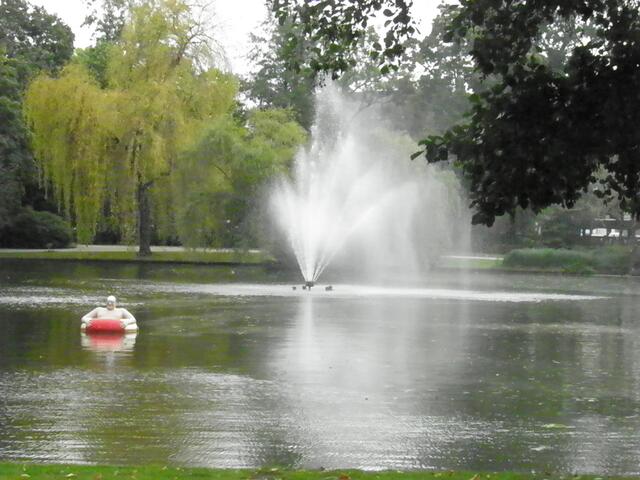 ...oder beim Schwimmen....