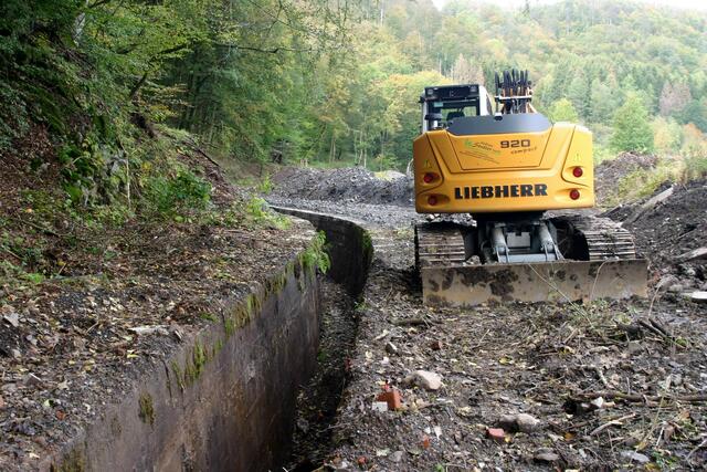 Arbeiten auf dem Schickert Gelände für mehrere hunderttausend Euro