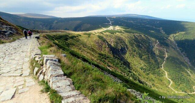 Blick zum Schlesierhaus!