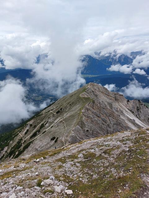 Blick ins Inntal von Reitherspitze
