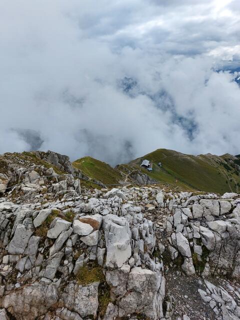 Blick zur Nördlinger Hütte