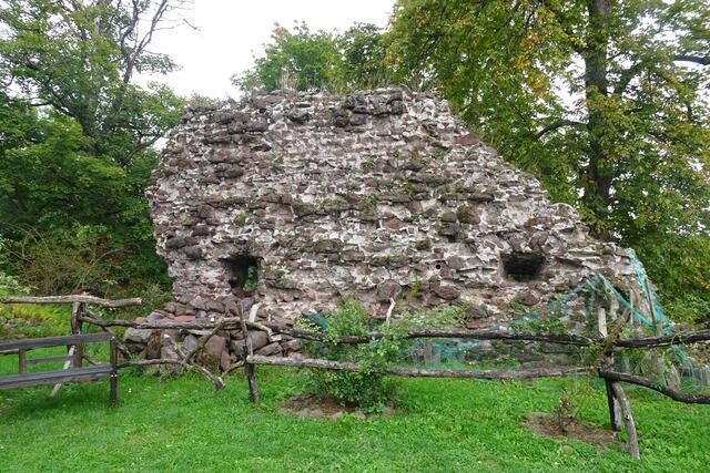 Teil der Palasmauer