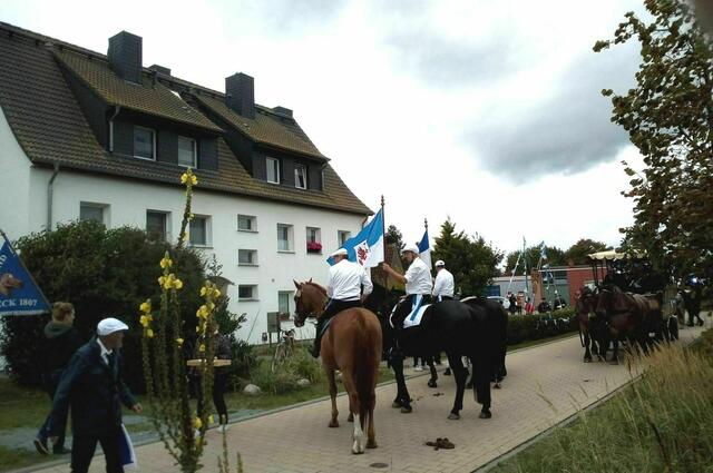 Abholung des Bodenkönigs Markus Braun in der Kieler Straße.