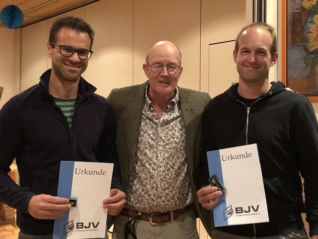 v.l.n.r: Jürgen Ost Lutz Meier-Staude Sebastian Wenleder