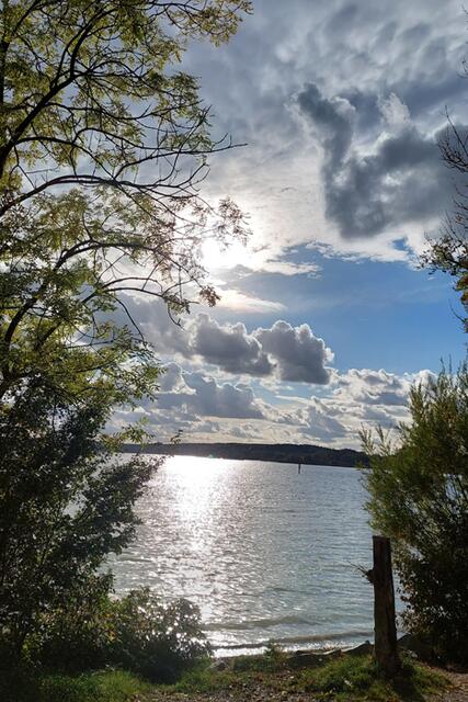 Letzte Sonnenstrahlen an diesem Tag