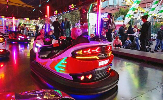 Rummel in Erfurt - Autoscooter