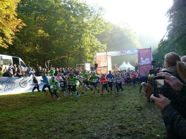 Start Brockenkinder-Lauf.