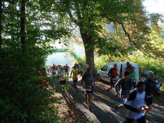 Start für die 42-km-Strecke.