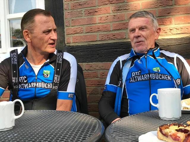 Auch nach 48 km noch frisch!
