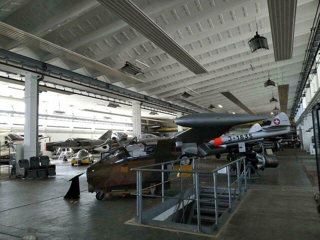 Der Jet Hangar.